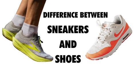 sneakers and sports shoes difference